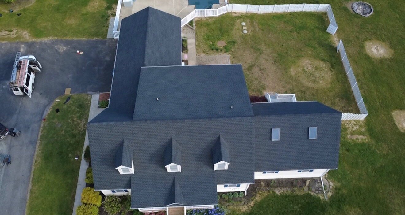 Roof replacement — after