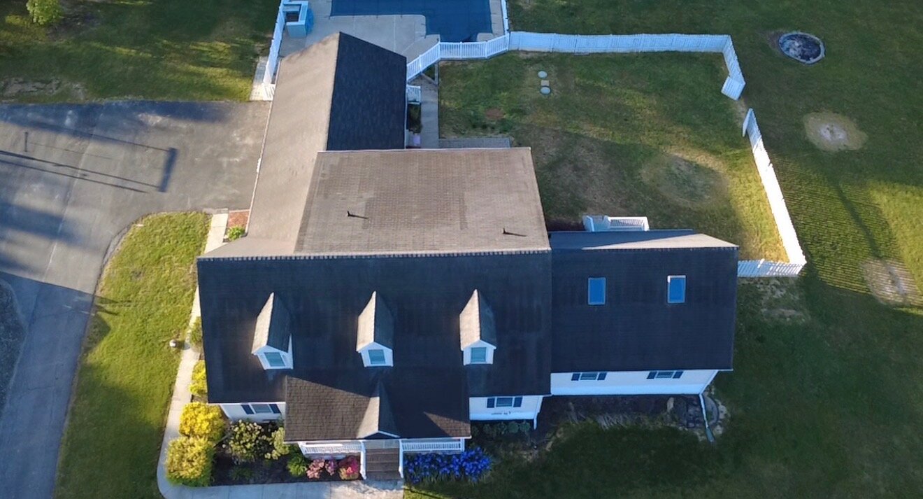 Roof replacement — before